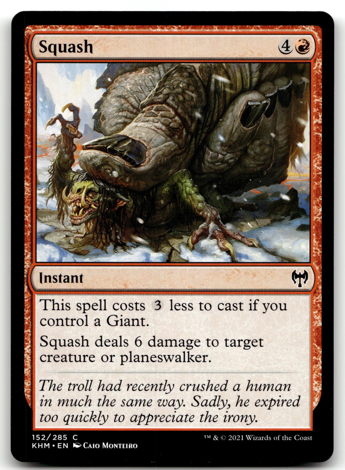 Squash 152 Common Kaldheim Magic: The Gathering Near Mint