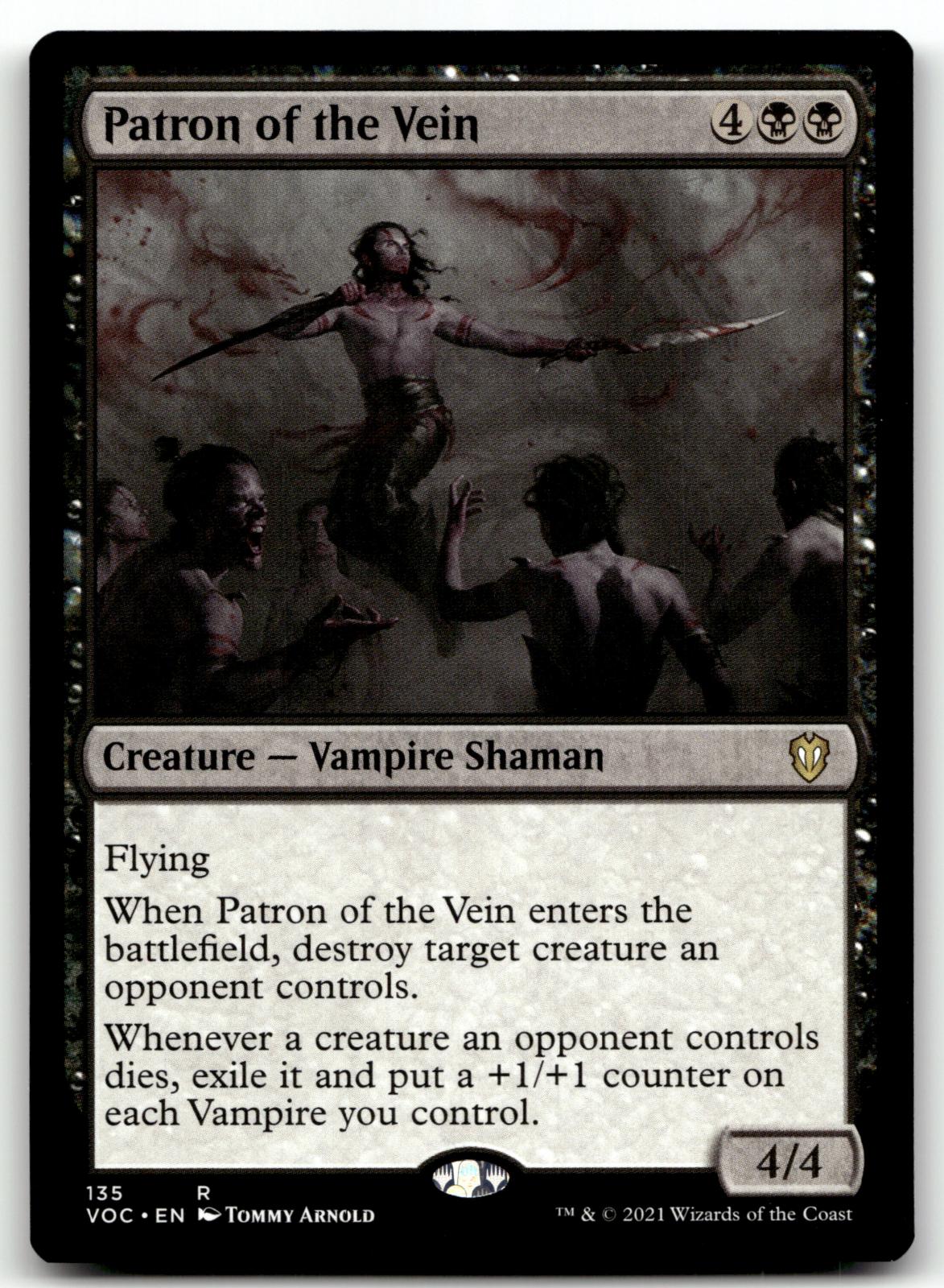 Patron of the Vein 135 Commander: Innistrad: Crimson Vow Magic: The Gathering NM