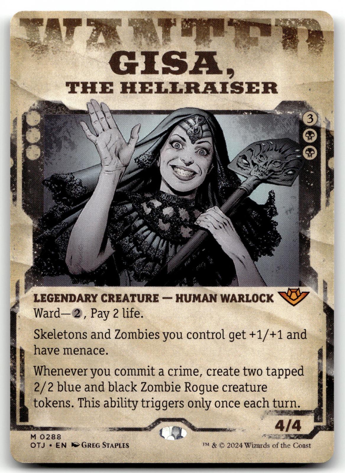 Gisa, the Hellraiser (Showcase) 288 Outlaws of Thunder Junction 