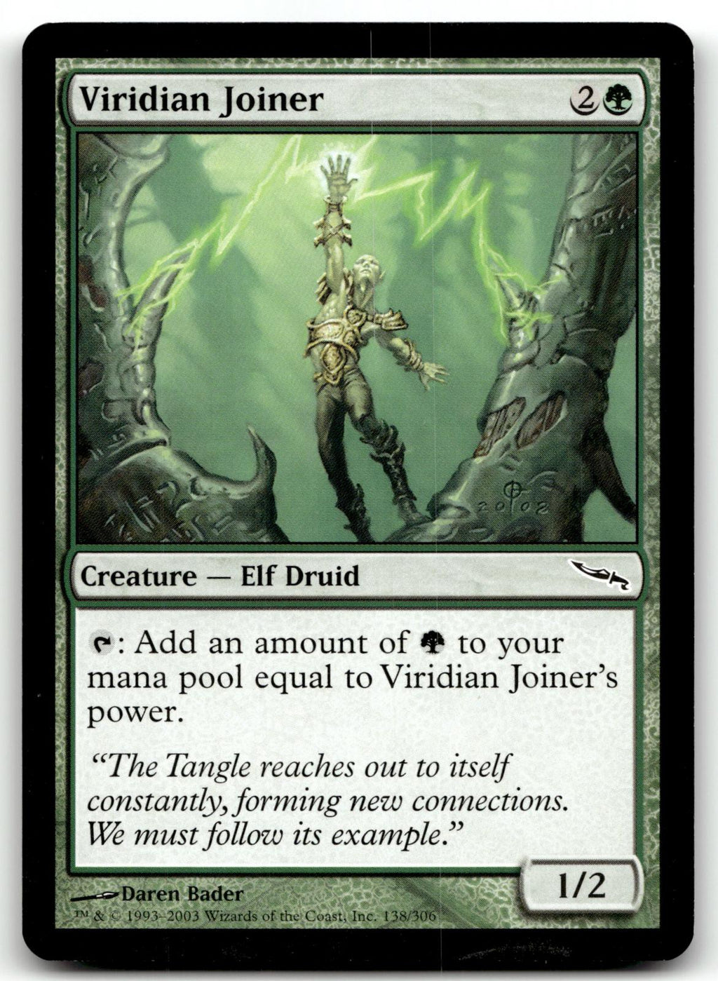 Viridian Joiner 138 Common Mirrodin Magic: The Gathering Near Mint