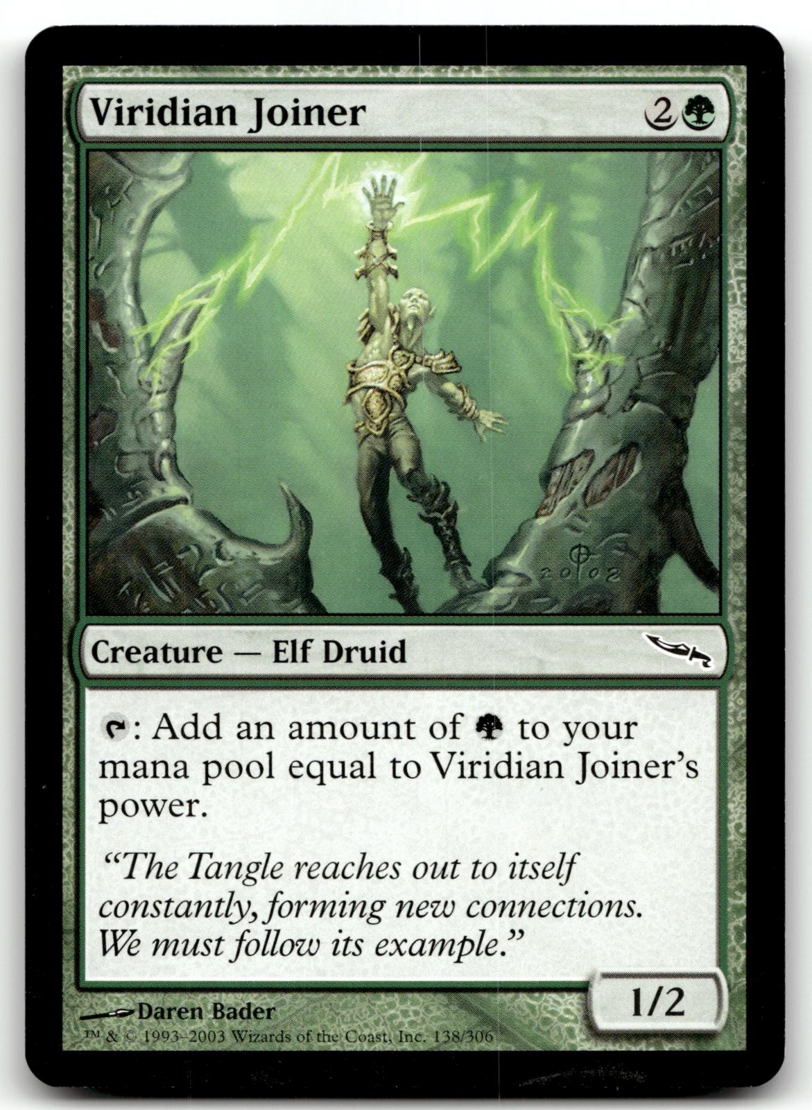 Viridian Joiner 138 Common Mirrodin Magic: The Gathering Near Mint