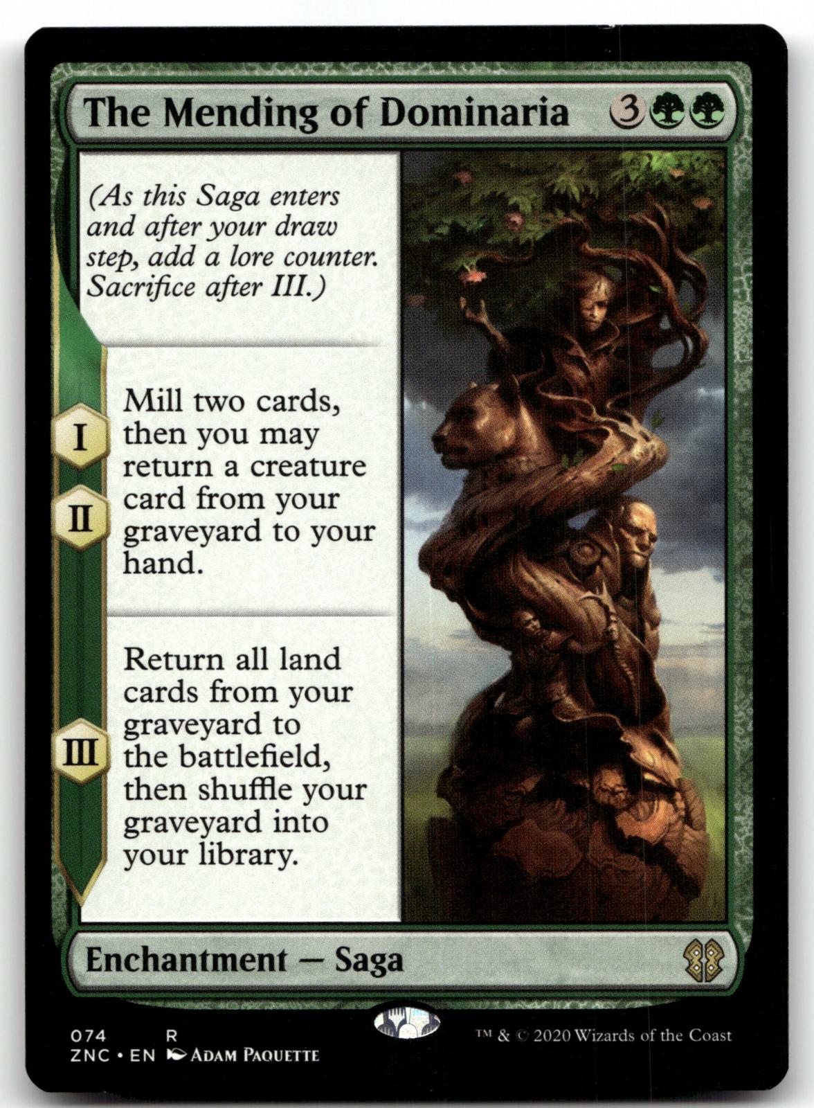 The Mending of Dominaria 74 Commander: Zendikar Rising Magic: The Gathering NM