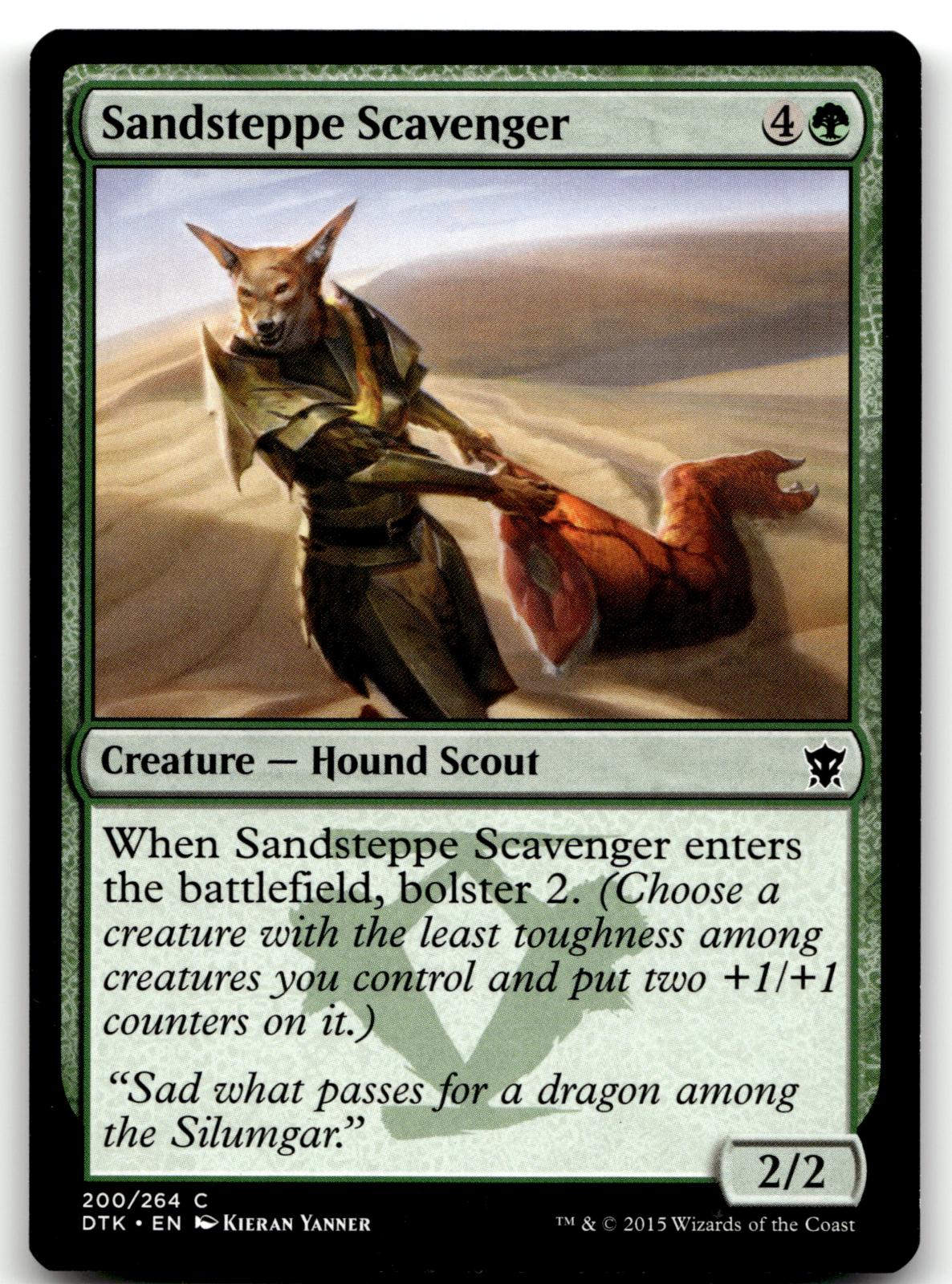 Sandsteppe Scavenger 200 Common Dragons of Tarkir Magic: The Gathering Near Mint