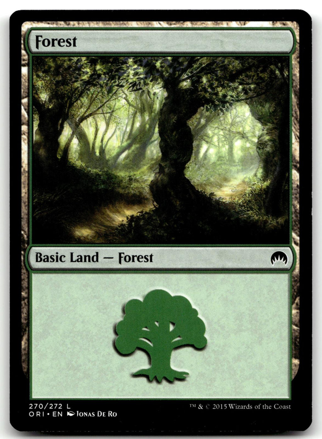 Forest (270) 270 Land Magic Origins Magic: The Gathering Near Mint