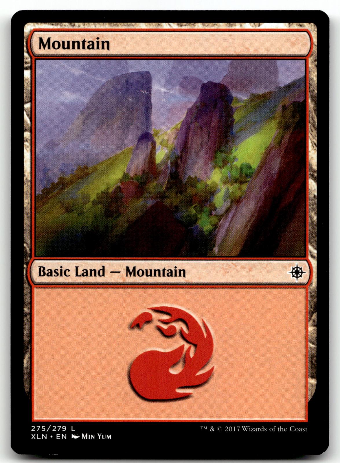 Mountain (275) 275 Land Ixalan Magic: The Gathering Near Mint