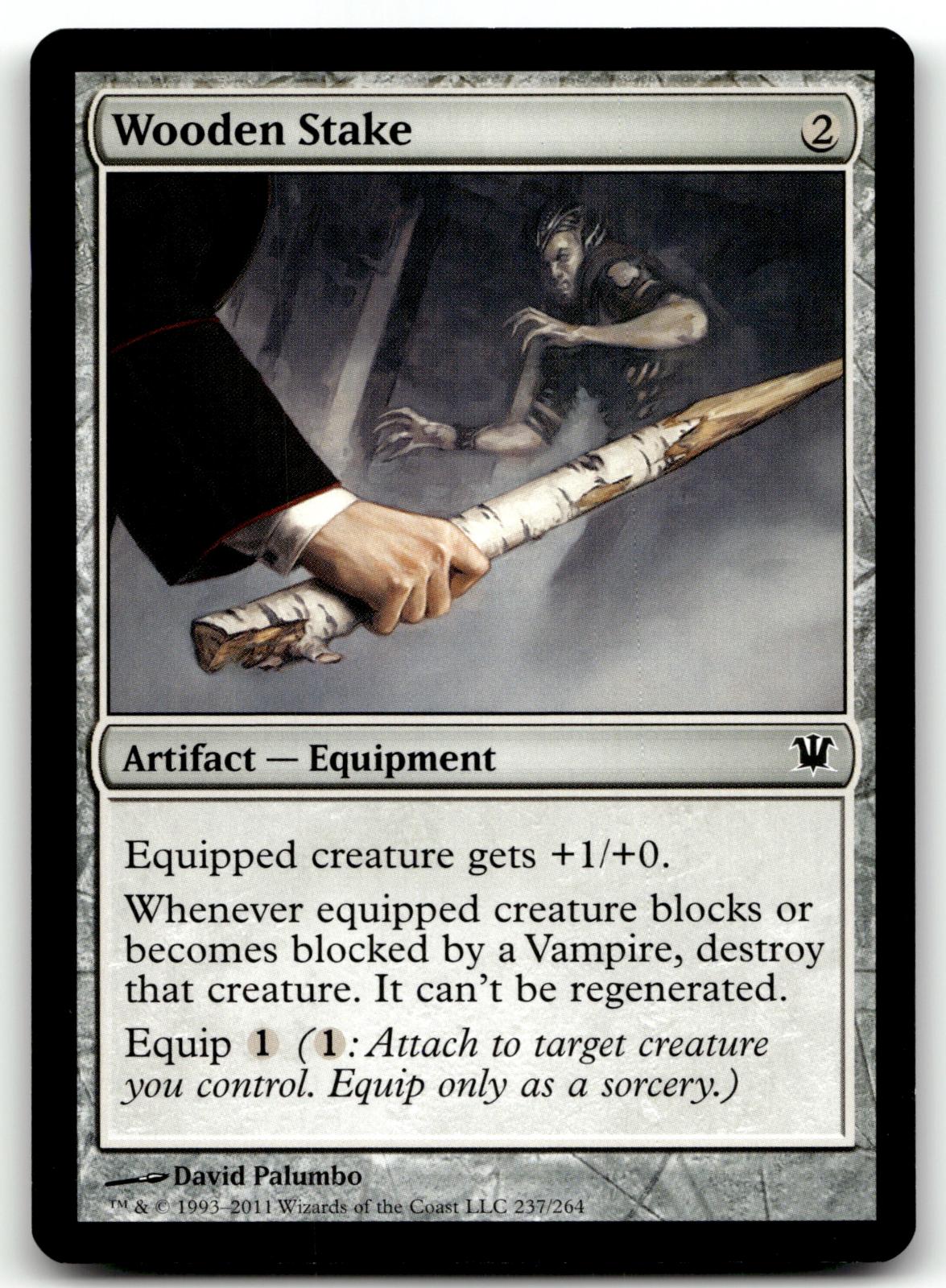 Wooden Stake 237/264 Common The List Reprints Magic: The Gathering Near Mint
