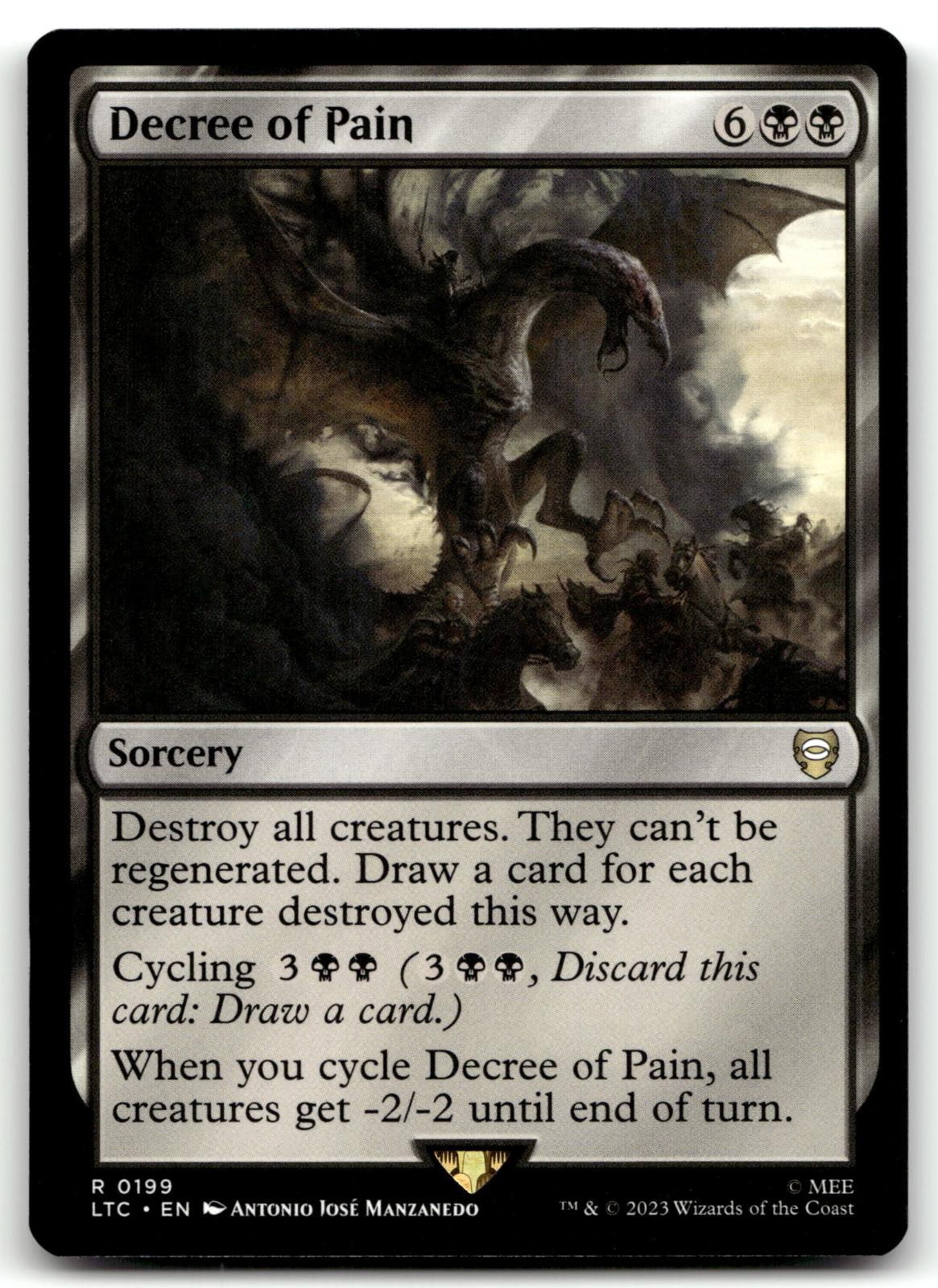 Decree of Pain 199 Commander: The Lord of the Rings: Tales of Middle-earth 