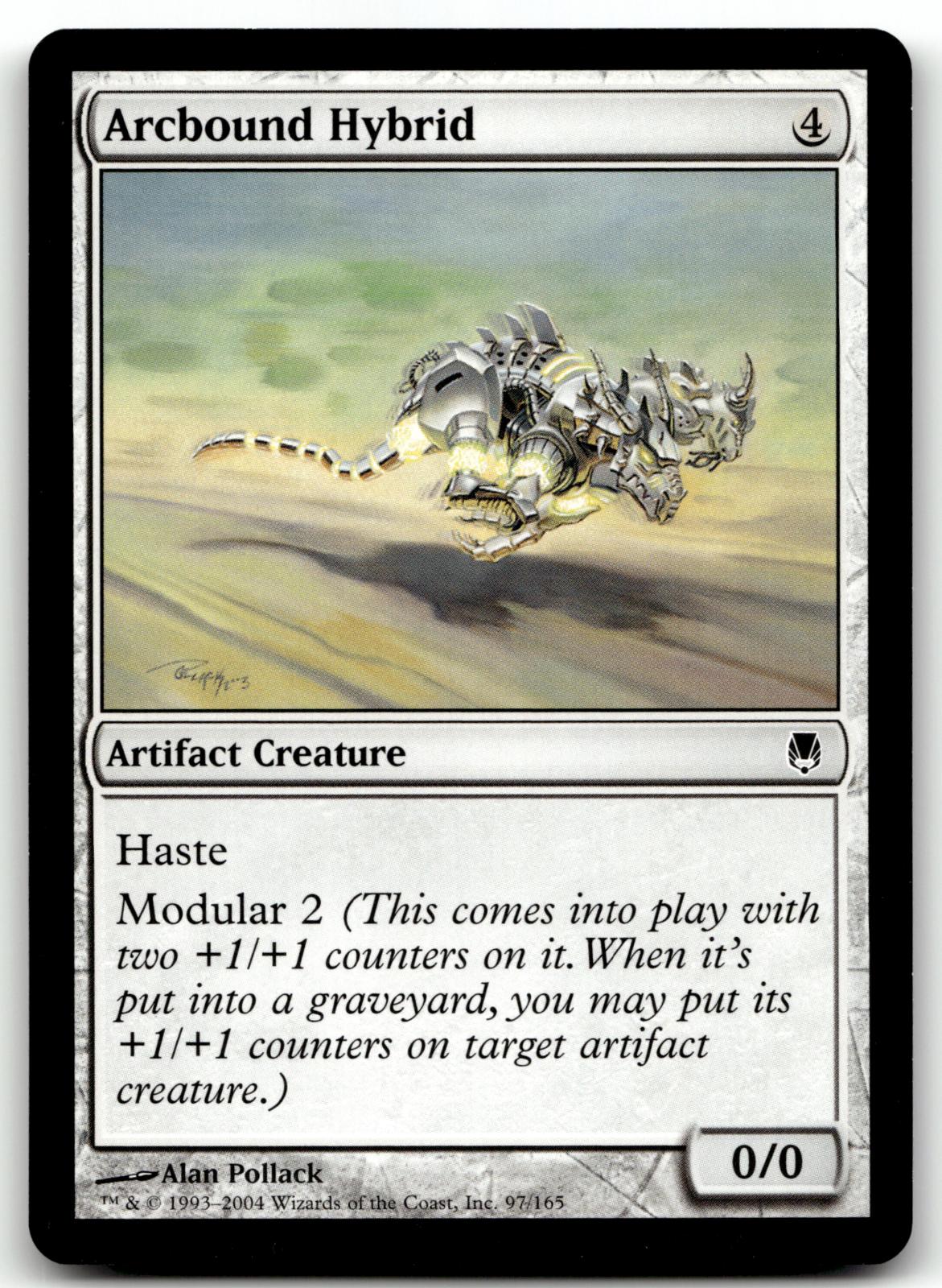 Arcbound Hybrid 97 Common Darksteel Magic: The Gathering Near Mint