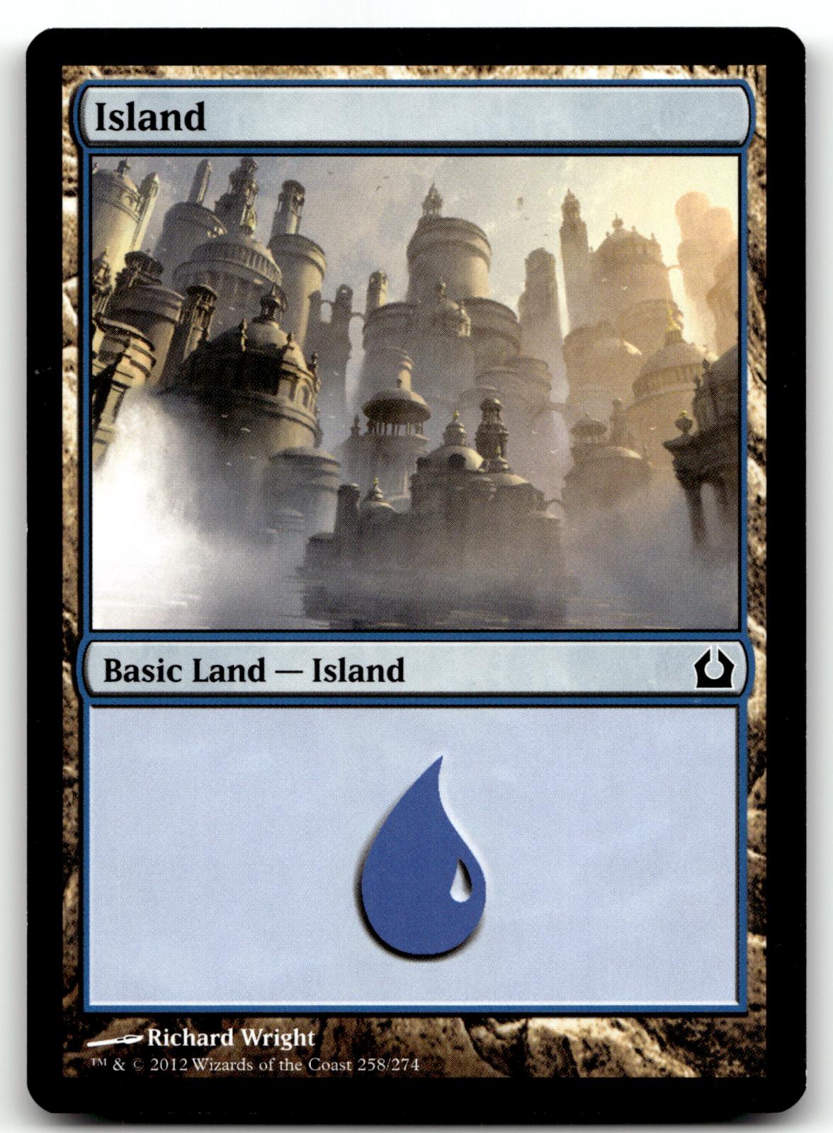 Island (258) 258 Land Return to Ravnica Magic: The Gathering Near Mint