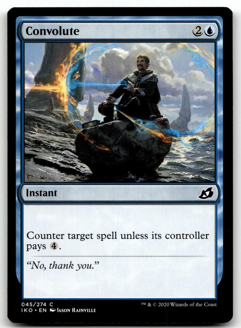 Convolute 45 Common Ikoria: Lair of Behemoths Magic: The Gathering Near Mint