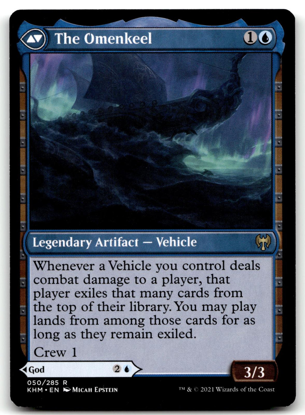 Cosima, God of the Voyage 50 Rare Kaldheim Magic: The Gathering Near Mint