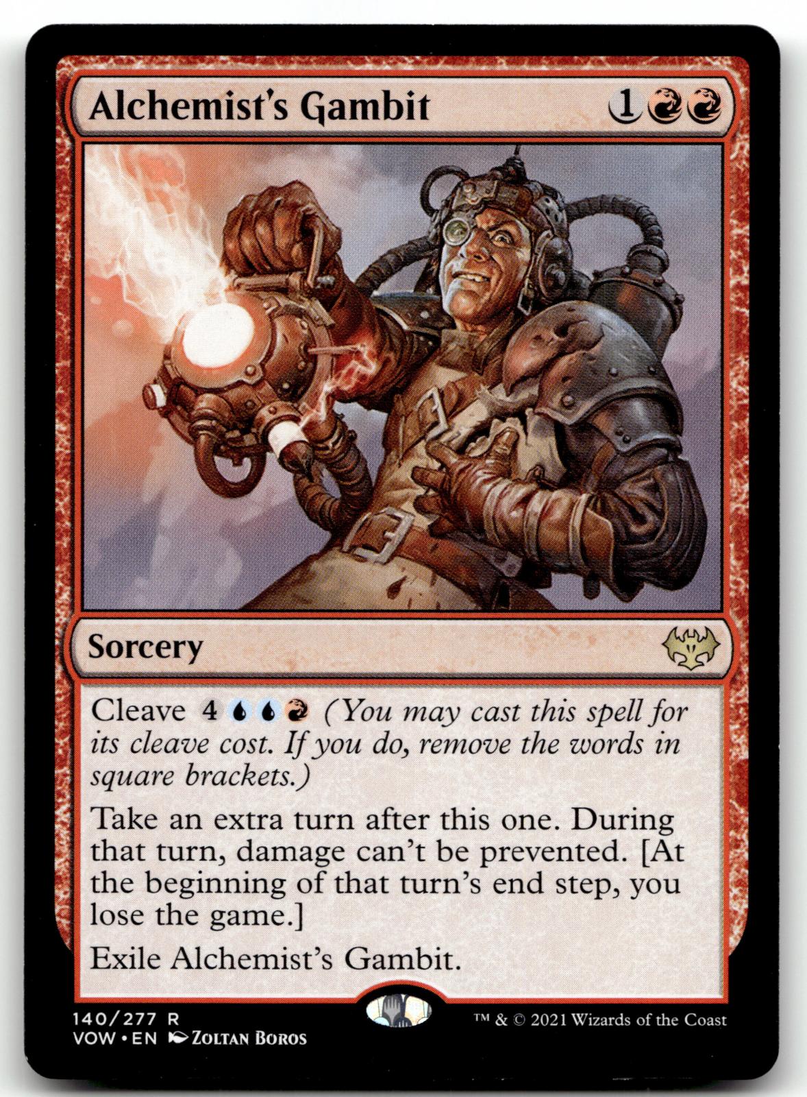 Alchemist's Gambit 140 Rare Innistrad: Crimson Vow Magic: The Gathering NM