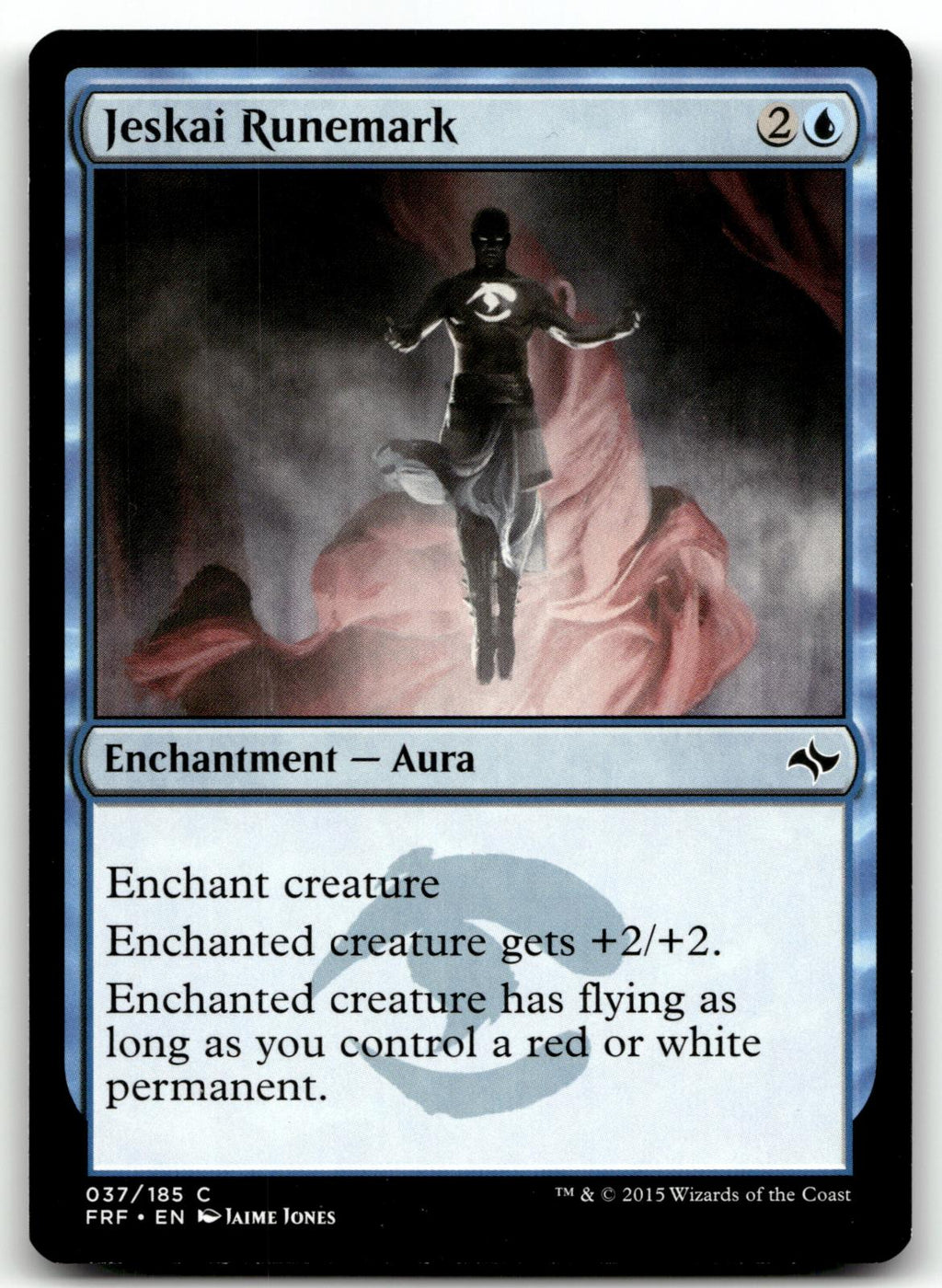 Jeskai Runemark 37 Common Fate Reforged Magic: The Gathering Near Mint