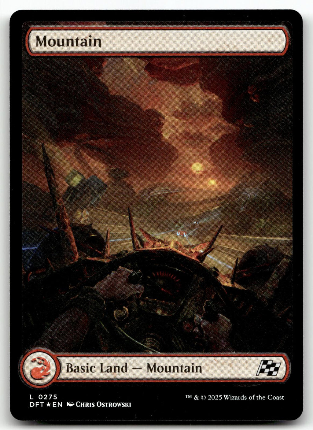 Mountain (0275) 275 Land Aetherdrift Magic: The Gathering Foil Near Mint