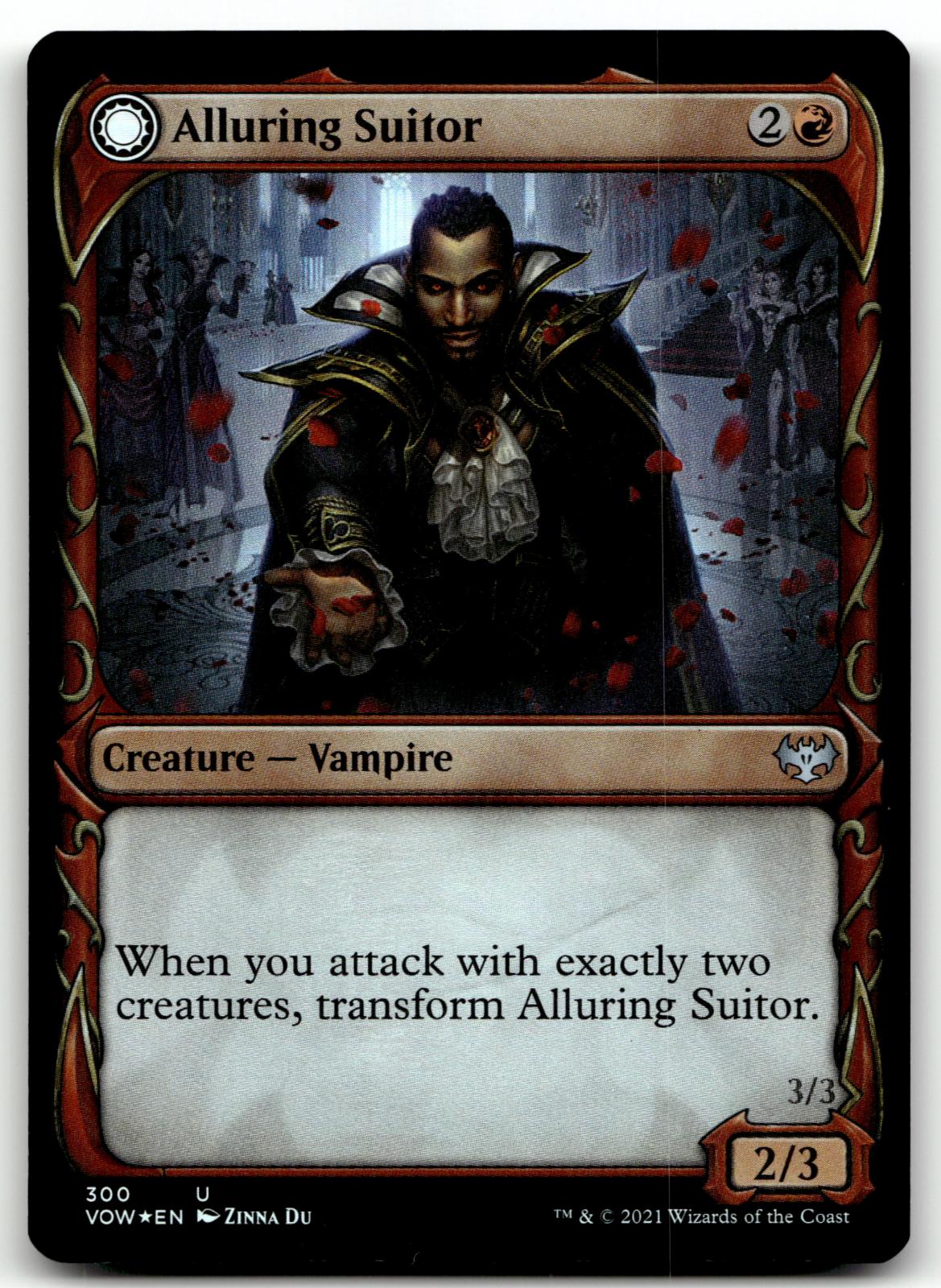 Alluring Suitor (Showcase) 300 Innistrad: Crimson Vow Magic: The Gathering Foil NM
