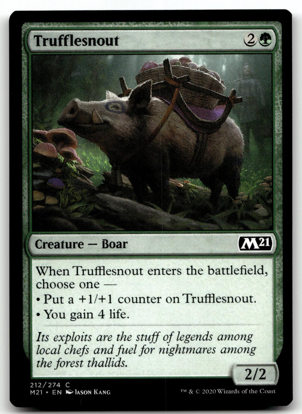 Trufflesnout 212 Common Core Set 2021 Magic: The Gathering Near Mint