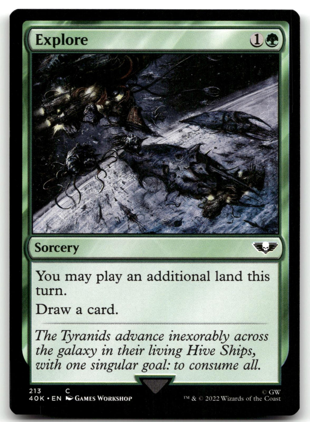 Explore 213 Common Universes Beyond: Warhammer 40,000 Magic: The Gathering NM