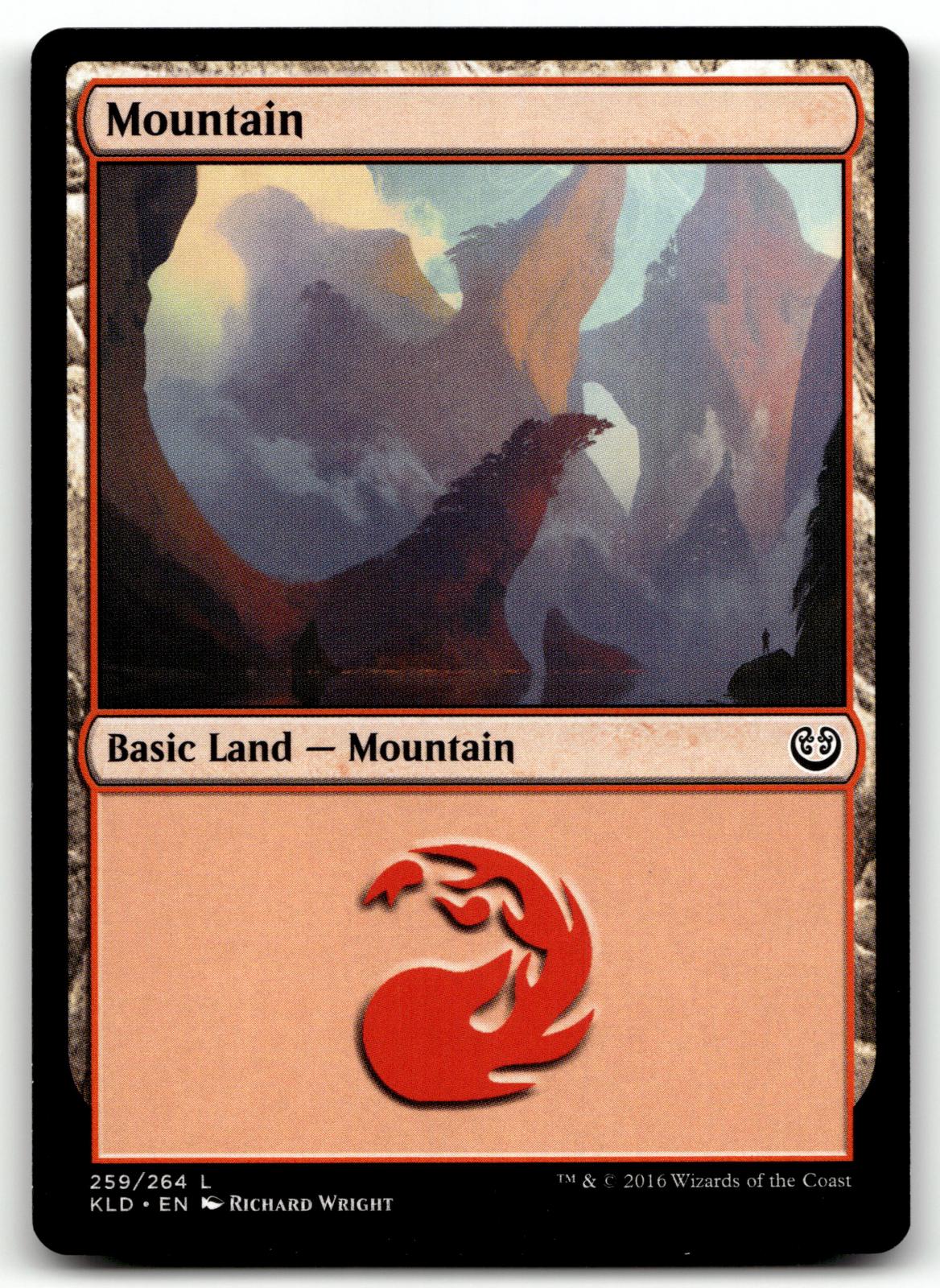Mountain (259) 259 Land Kaladesh Magic: The Gathering Near Mint