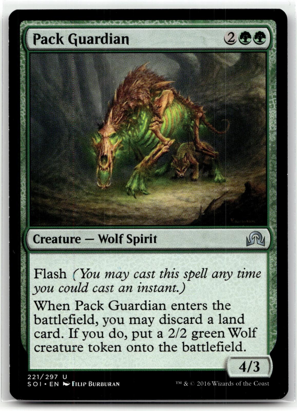 Pack Guardian 221 Uncommon Shadows over Innistrad Magic: The Gathering Near Mint