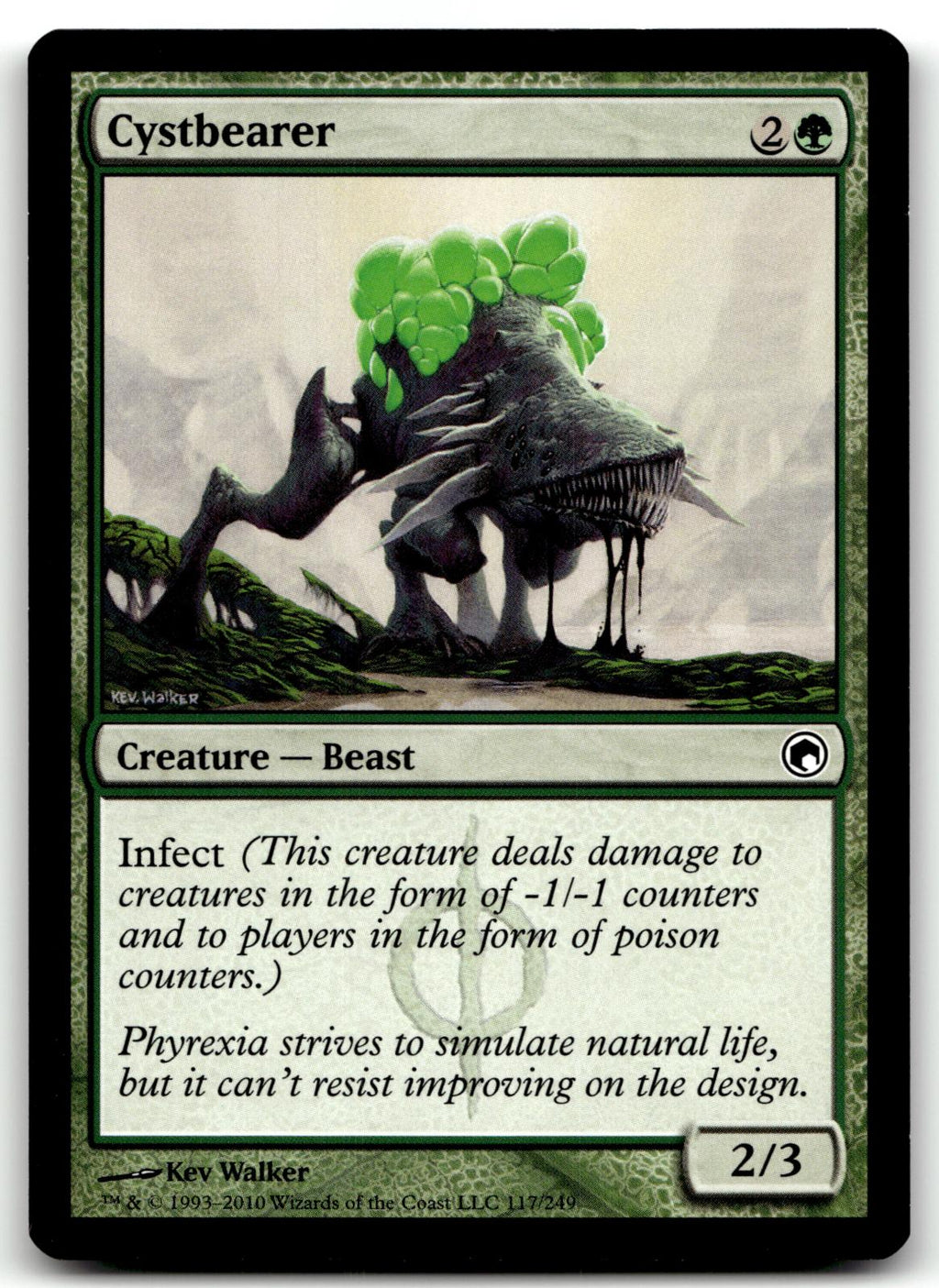 Cystbearer 117 Common Scars of Mirrodin Magic: The Gathering Near Mint