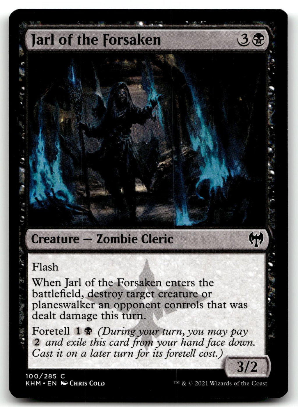 Jarl of the Forsaken 100 Common Kaldheim Magic: The Gathering Near Mint