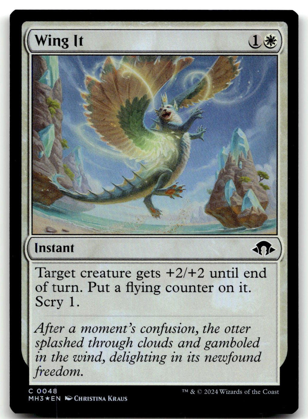 Wing It 48 Common Modern Horizons 3 Magic: The Gathering Foil Near Mint