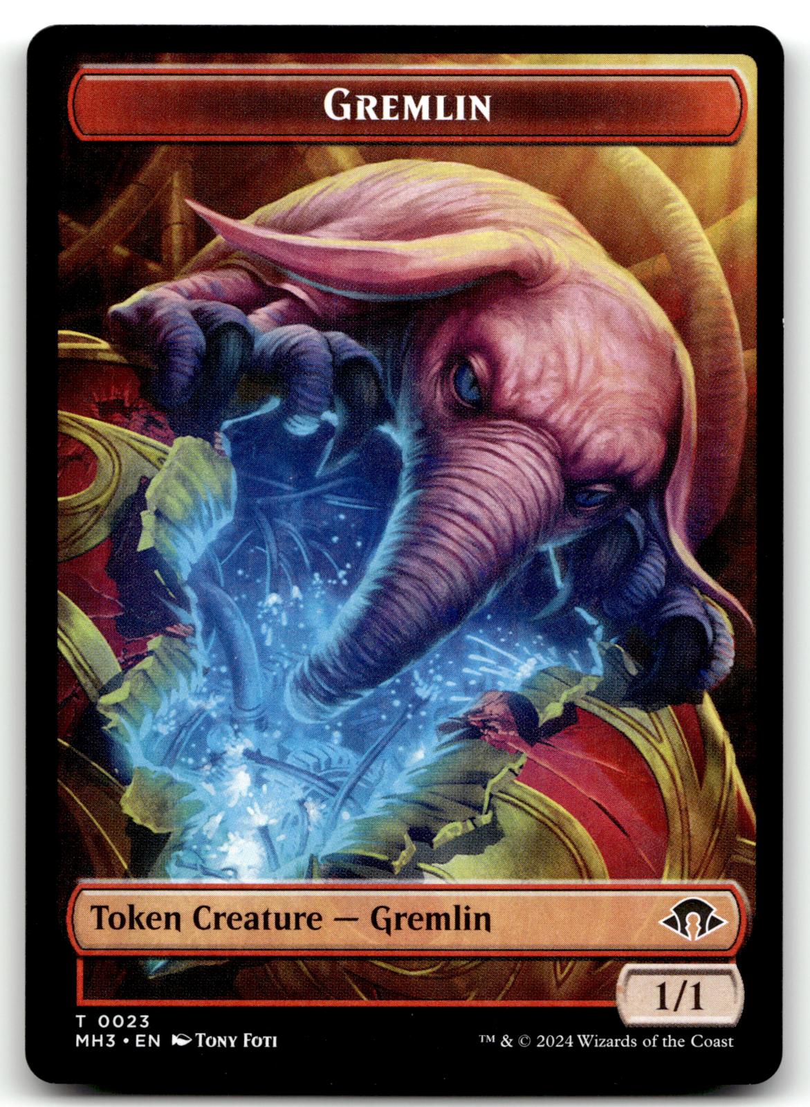 Gremlin Token 23 Token Modern Horizons 3 Magic: The Gathering Near Mint