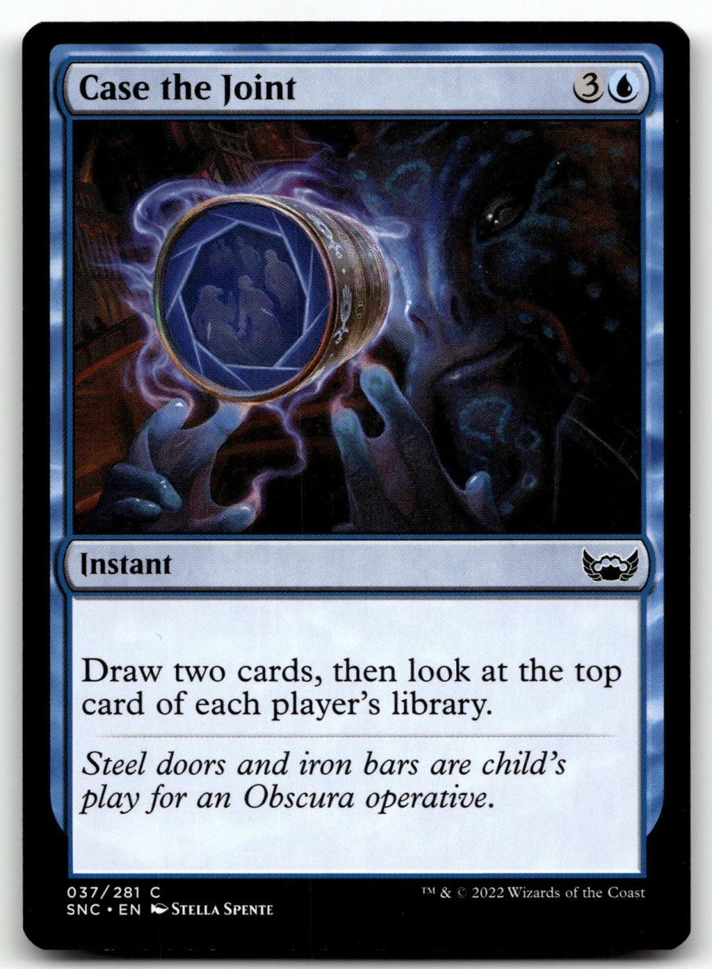 Case the Joint 37 Common Streets of New Capenna Magic: The Gathering Near Mint