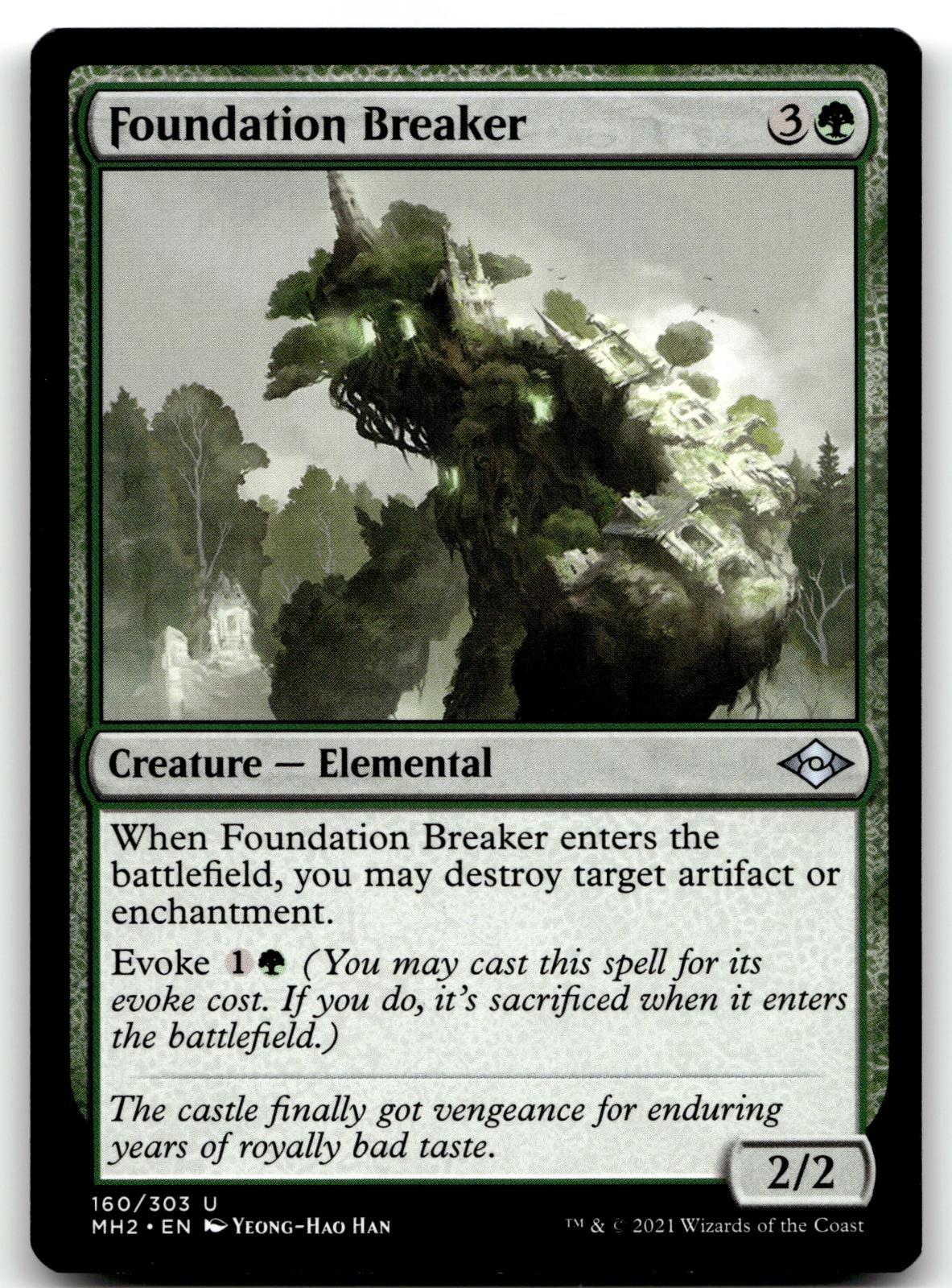 Foundation Breaker 160 Uncommon Modern Horizons 2 Magic: The Gathering Near Mint