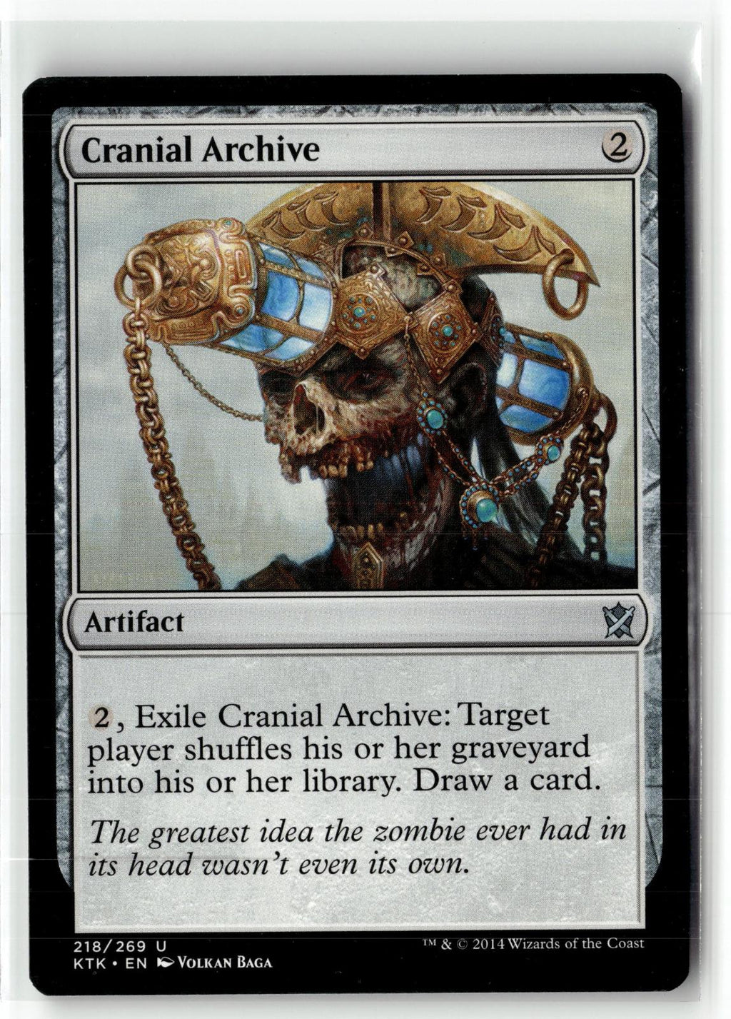 Cranial Archive 218 Uncommon Khans of Tarkir Magic: The Gathering Near Mint