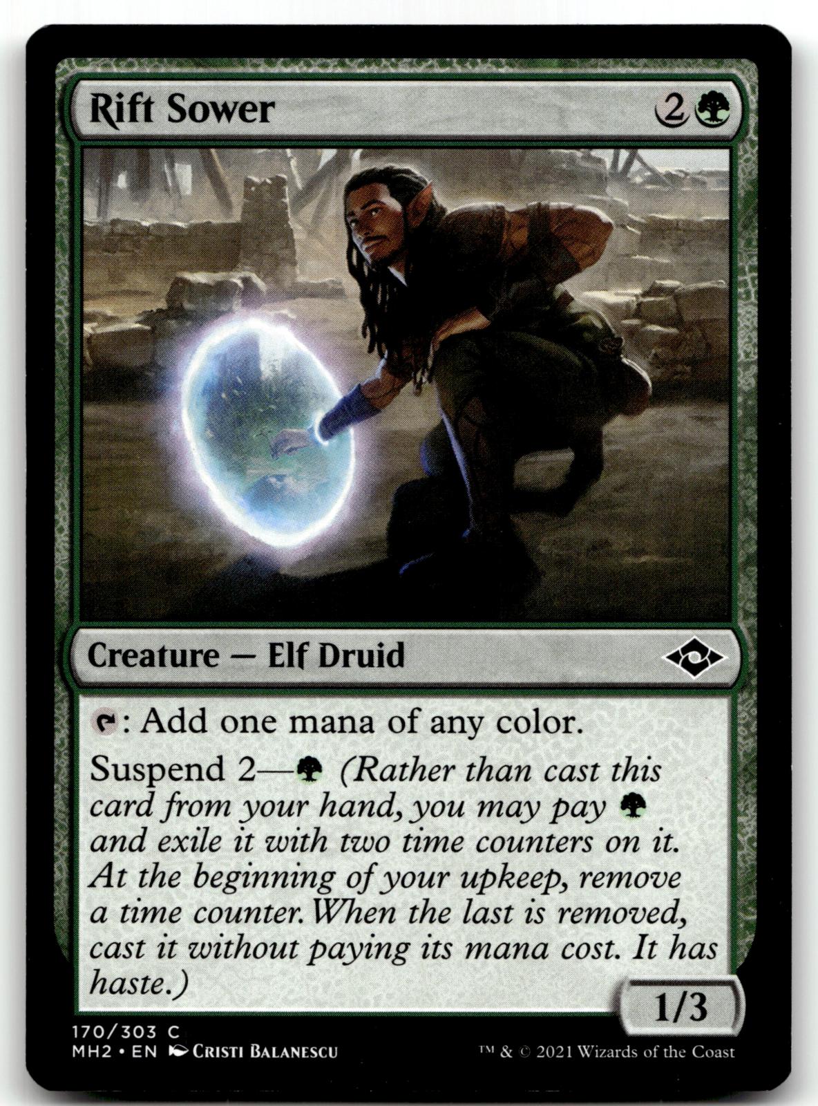 Rift Sower 170 Common Modern Horizons 2 Magic: The Gathering Near Mint