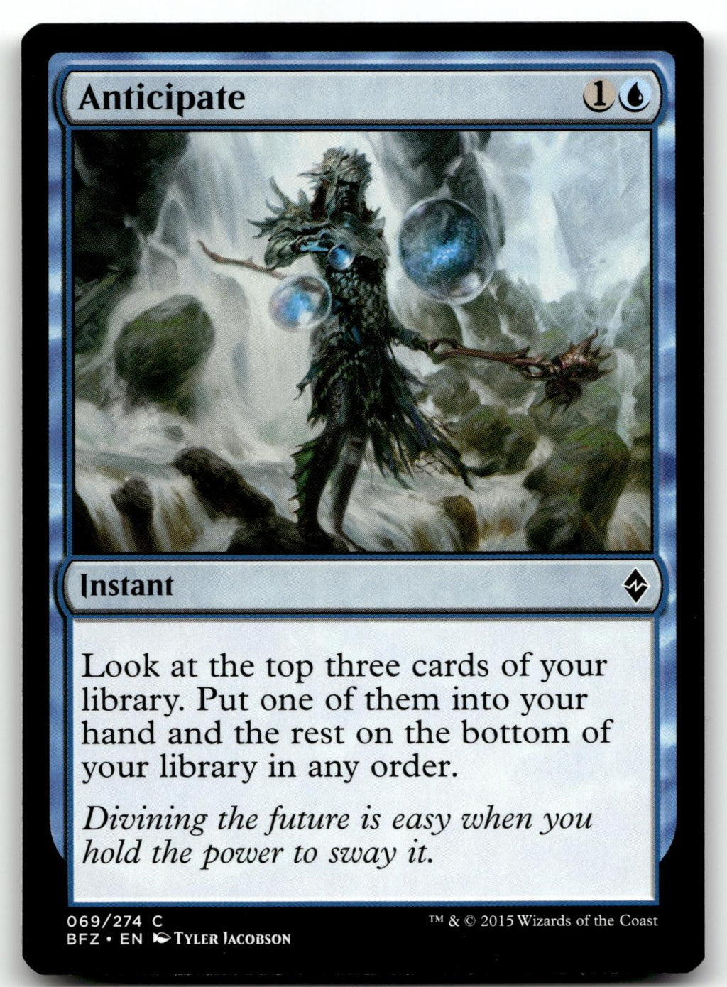Anticipate 69 Common Battle for Zendikar Magic: The Gathering Near Mint