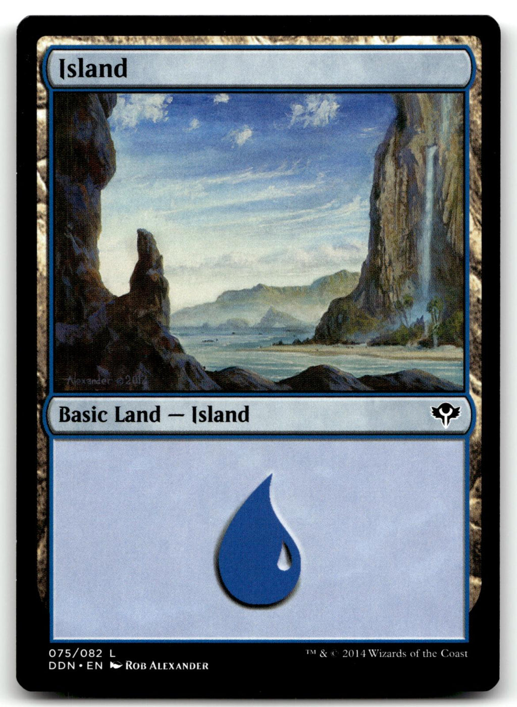 Island (075) 75 Land Duel Decks: Speed vs. Cunning Magic: The Gathering NM