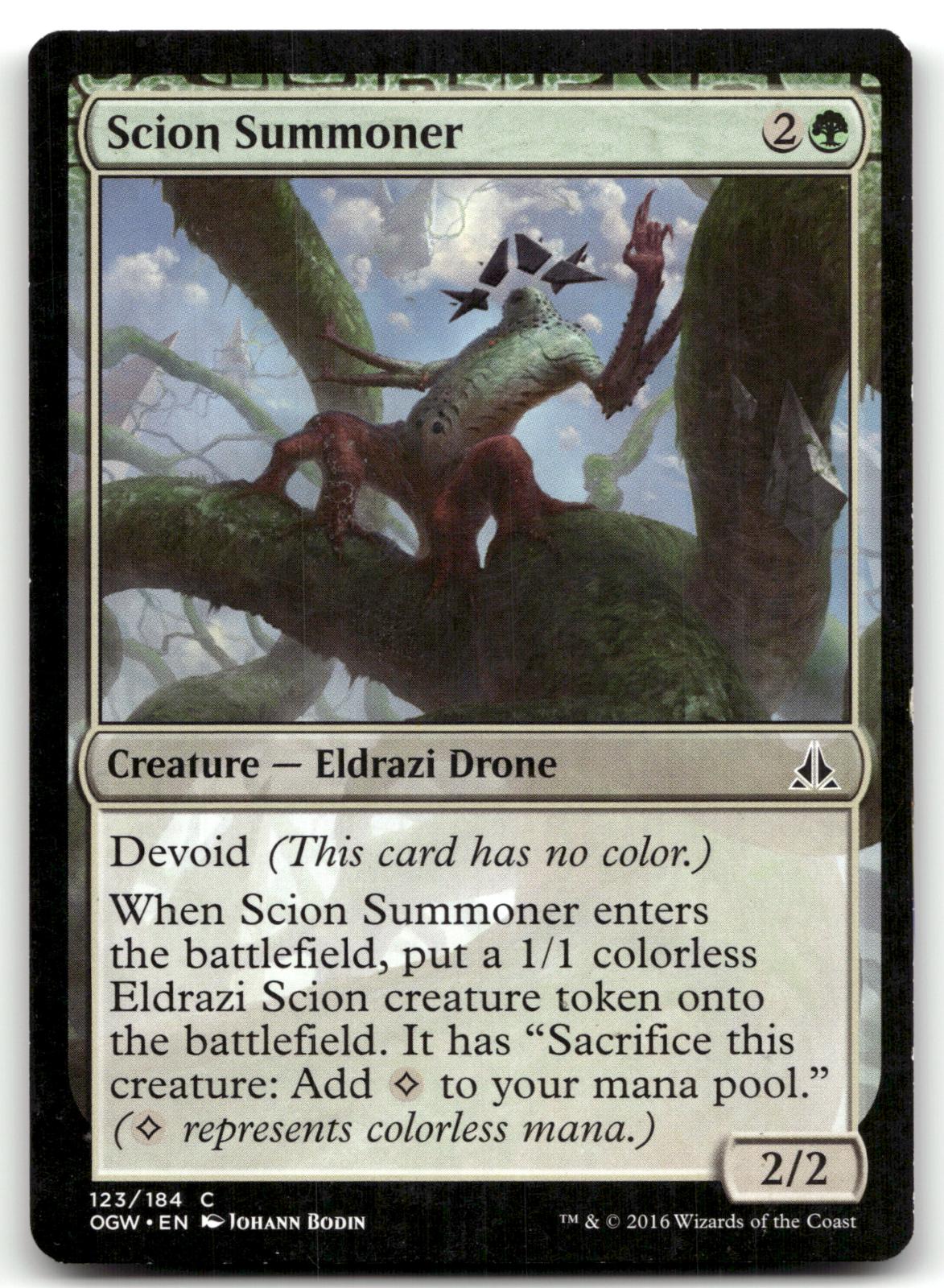 Scion Summoner 123 Common Oath of the Gatewatch Magic: The Gathering Near Mint