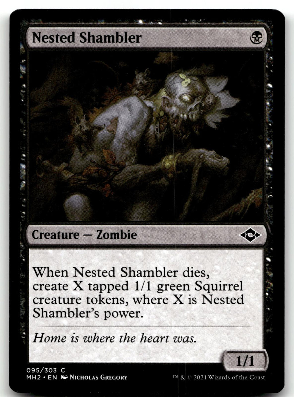 Nested Shambler 95 Common Modern Horizons 2 Magic: The Gathering Near Mint