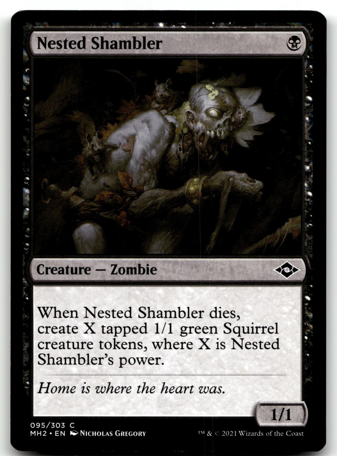 Nested Shambler 95 Common Modern Horizons 2 Magic: The Gathering Near Mint