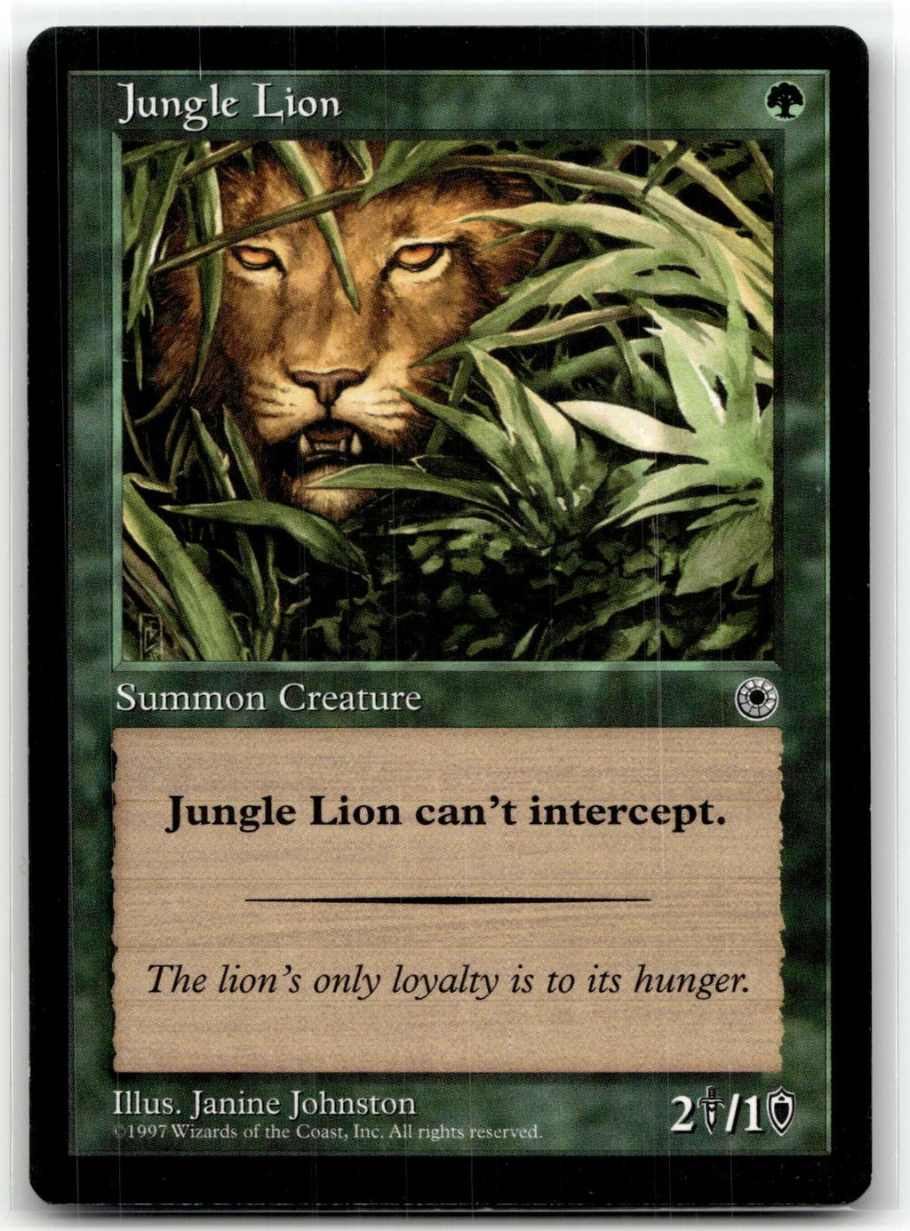 Jungle Lion Common The List Reprints Magic: The Gathering Near Mint