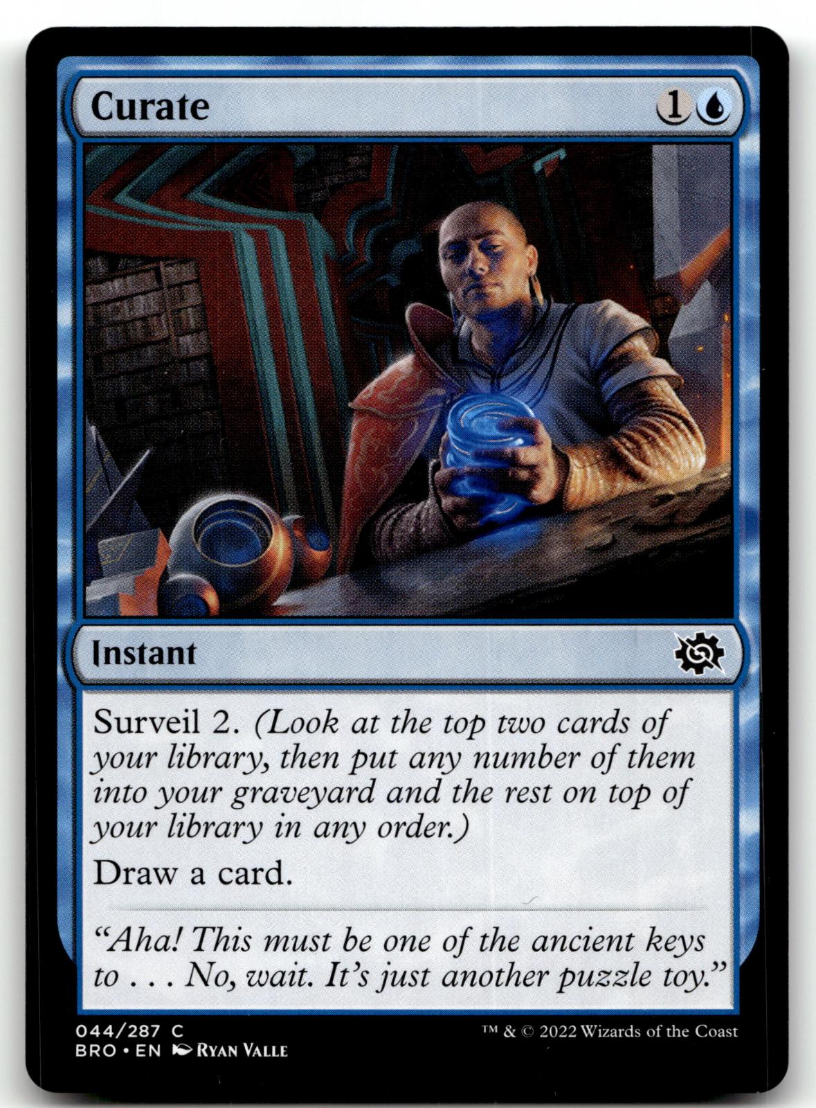 Curate 44 Common The Brothers' War Magic: The Gathering Near Mint