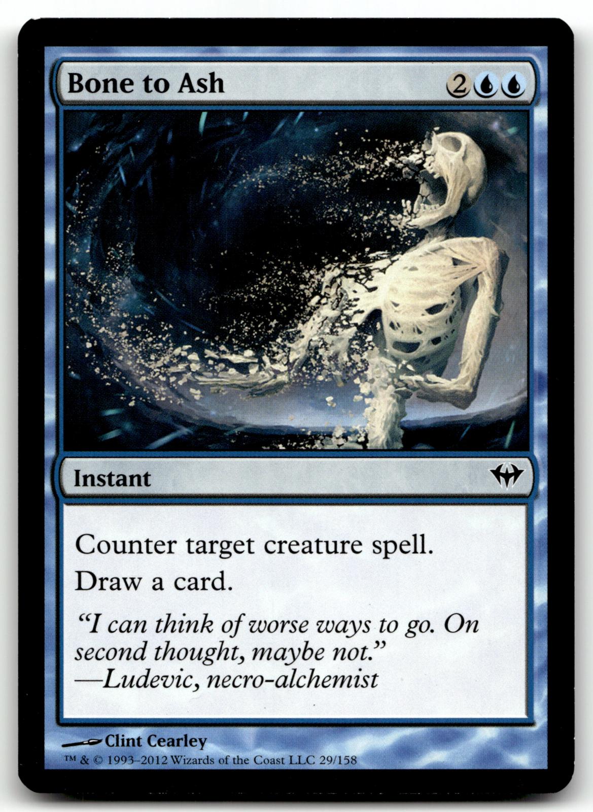 Bone to Ash 29 Common Dark Ascension Magic: The Gathering Near Mint