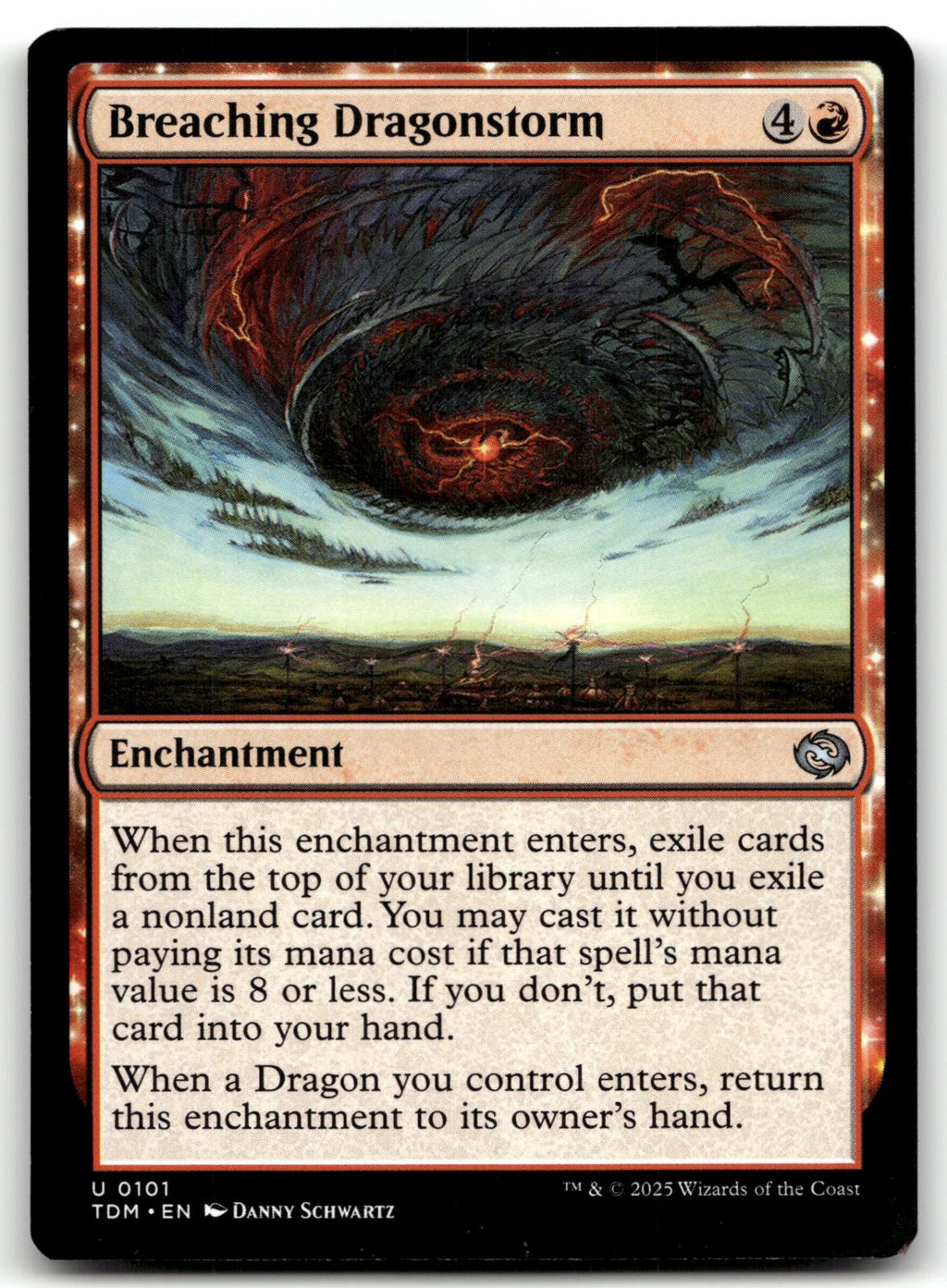 Breaching Dragonstorm 101 Uncommon Tarkir: Dragonstorm Magic: The Gathering NM