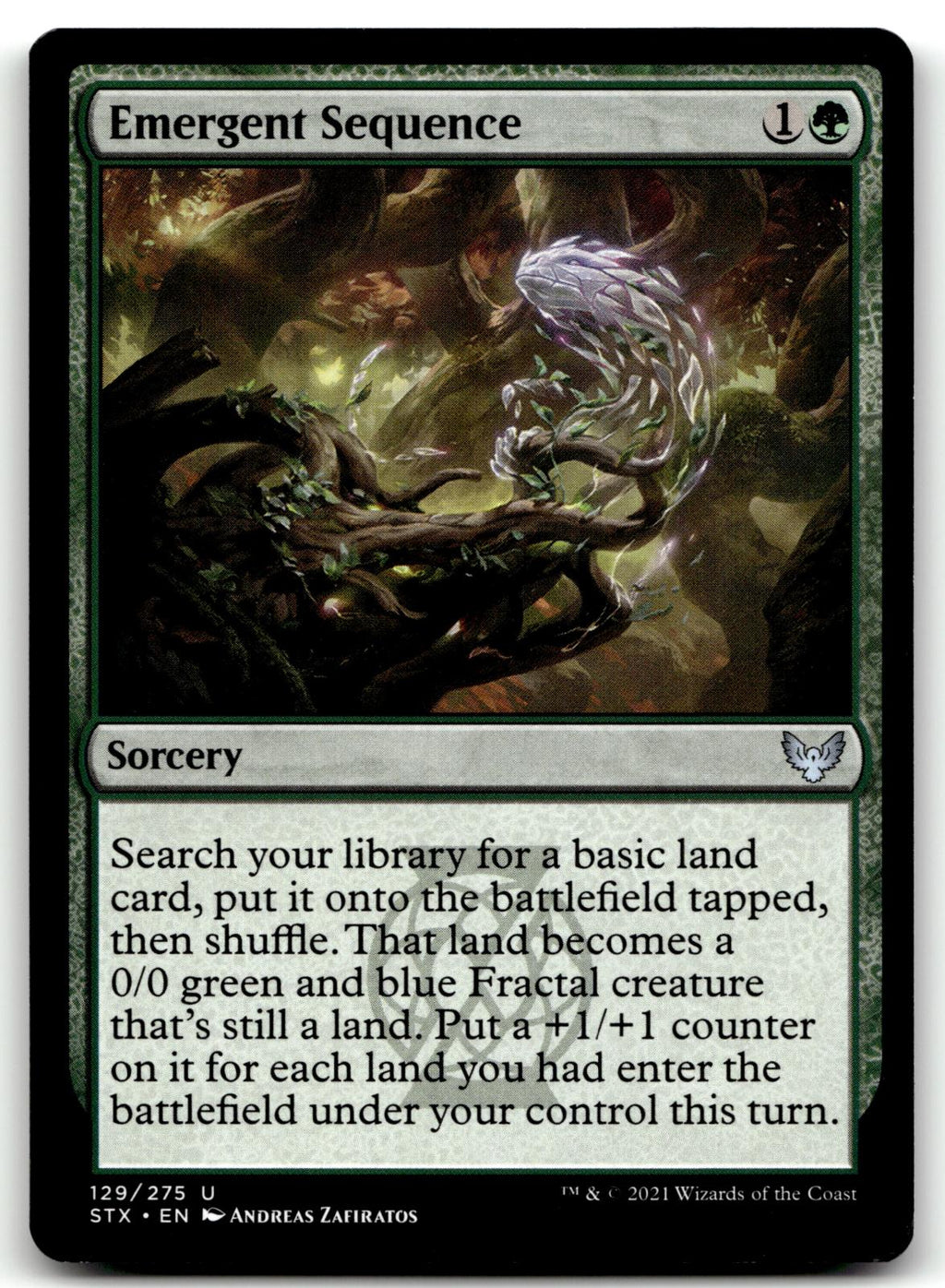 Emergent Sequence 129 Strixhaven: School of Mages Magic: The Gathering NM