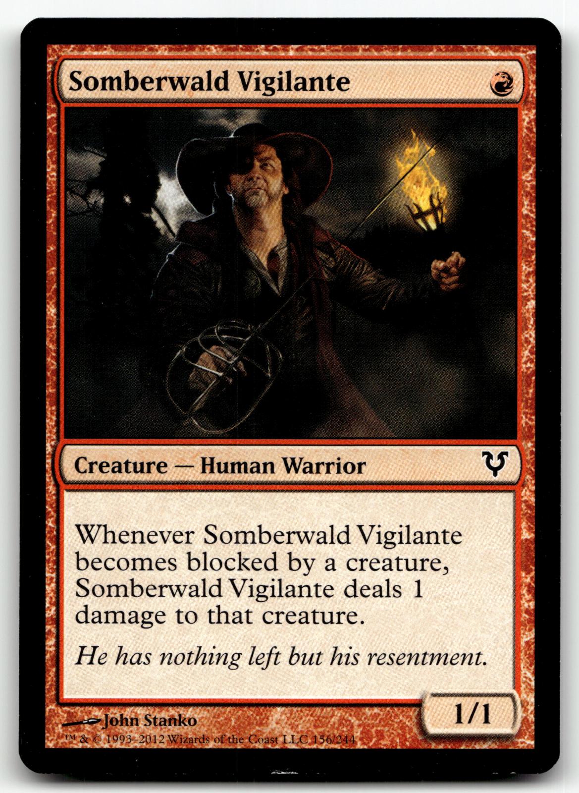 Somberwald Vigilante 2 Duel Decks: Heroes vs. Monsters Magic: The Gathering NM