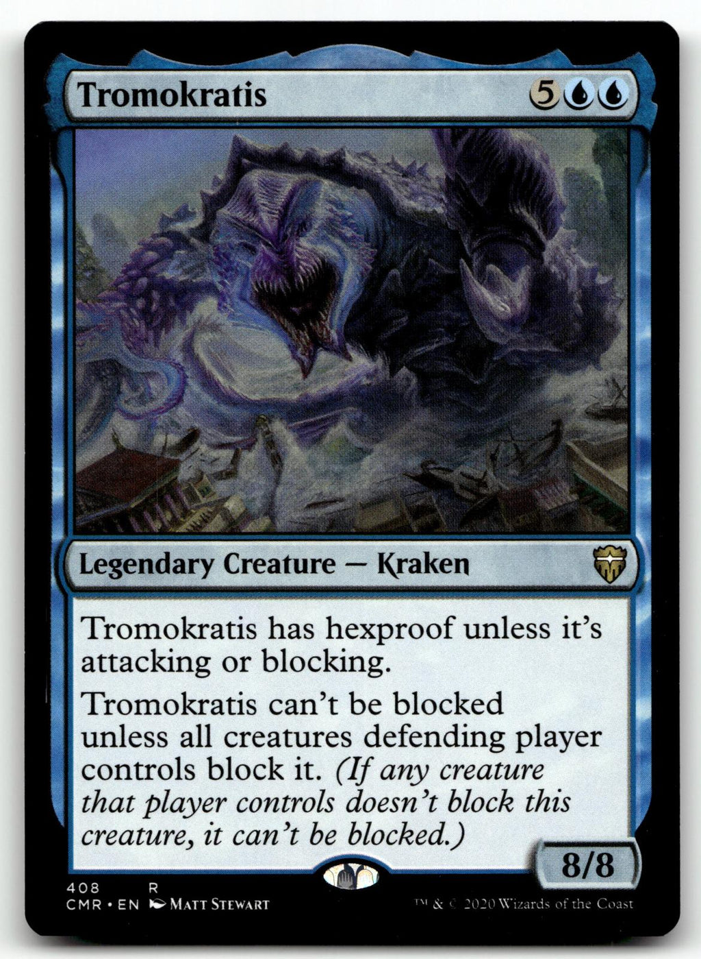 Tromokratis 408 Rare Commander Legends Magic: The Gathering Near Mint