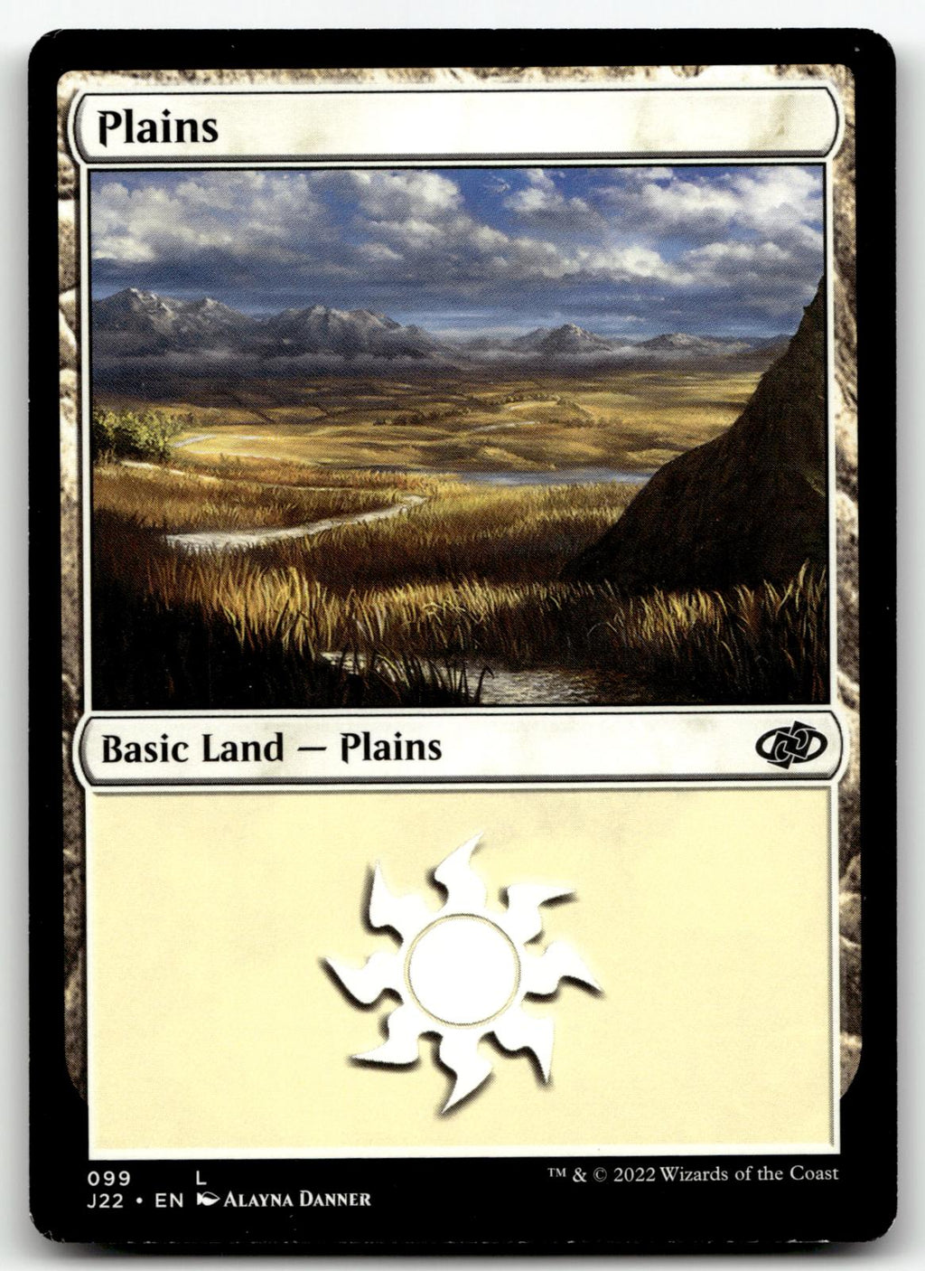 Plains (099) 99 Land Jumpstart 2022 Magic: The Gathering Near Mint