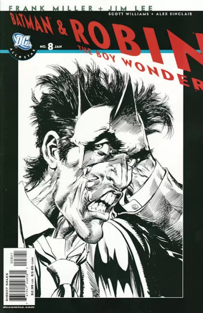 All Star Batman & Robin, The Boy Wonder #8B (Neal Adams Variant)