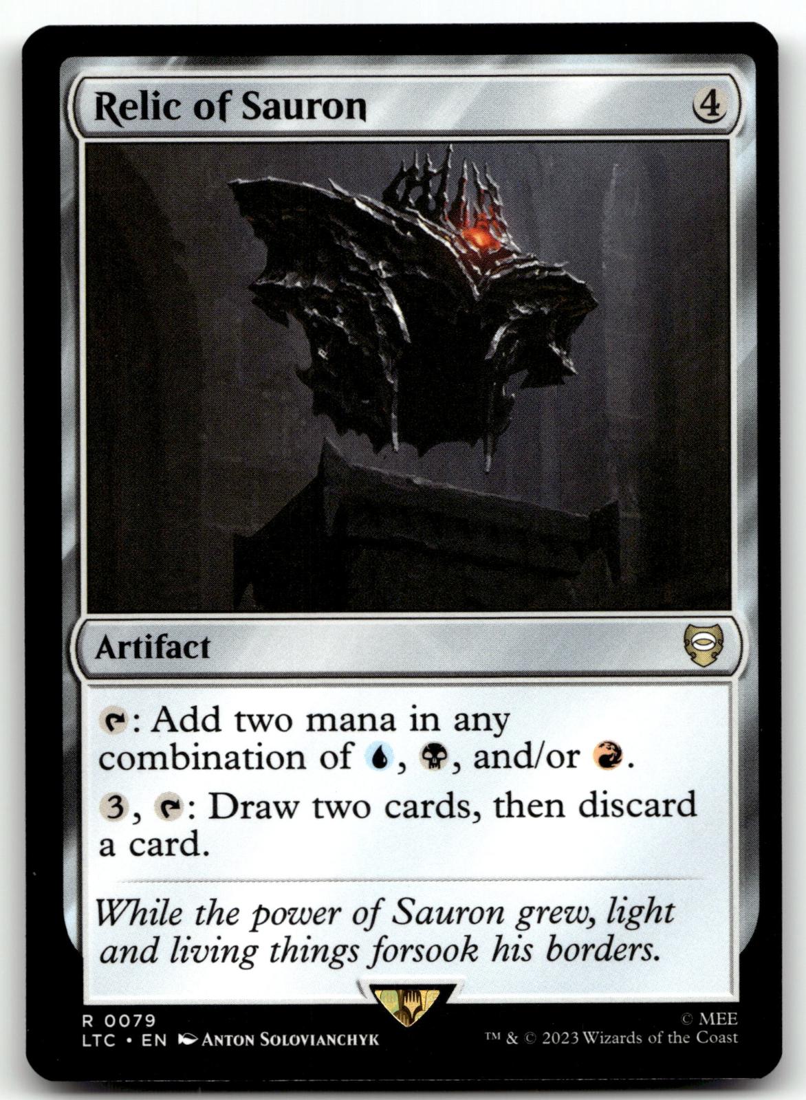Relic of Sauron 79 Commander: The Lord of the Rings: Tales of Middle-earth 