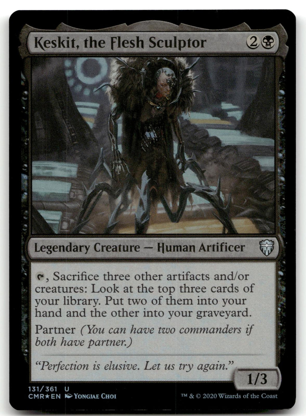 Keskit, the Flesh Sculptor 131 Commander Legends Magic: The Gathering NM