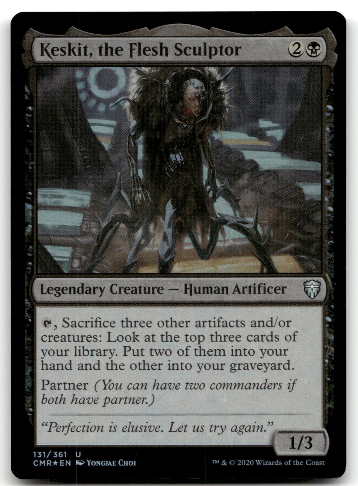 Keskit, the Flesh Sculptor 131 Commander Legends Magic: The Gathering NM