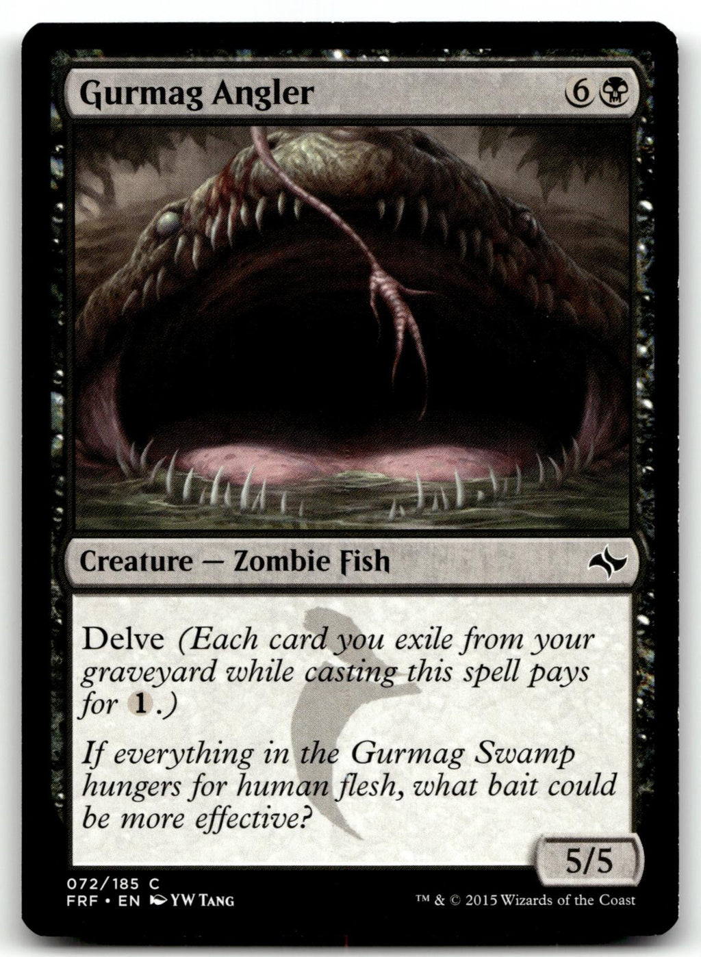 Gurmag Angler 72 Common Fate Reforged Magic: The Gathering Near Mint