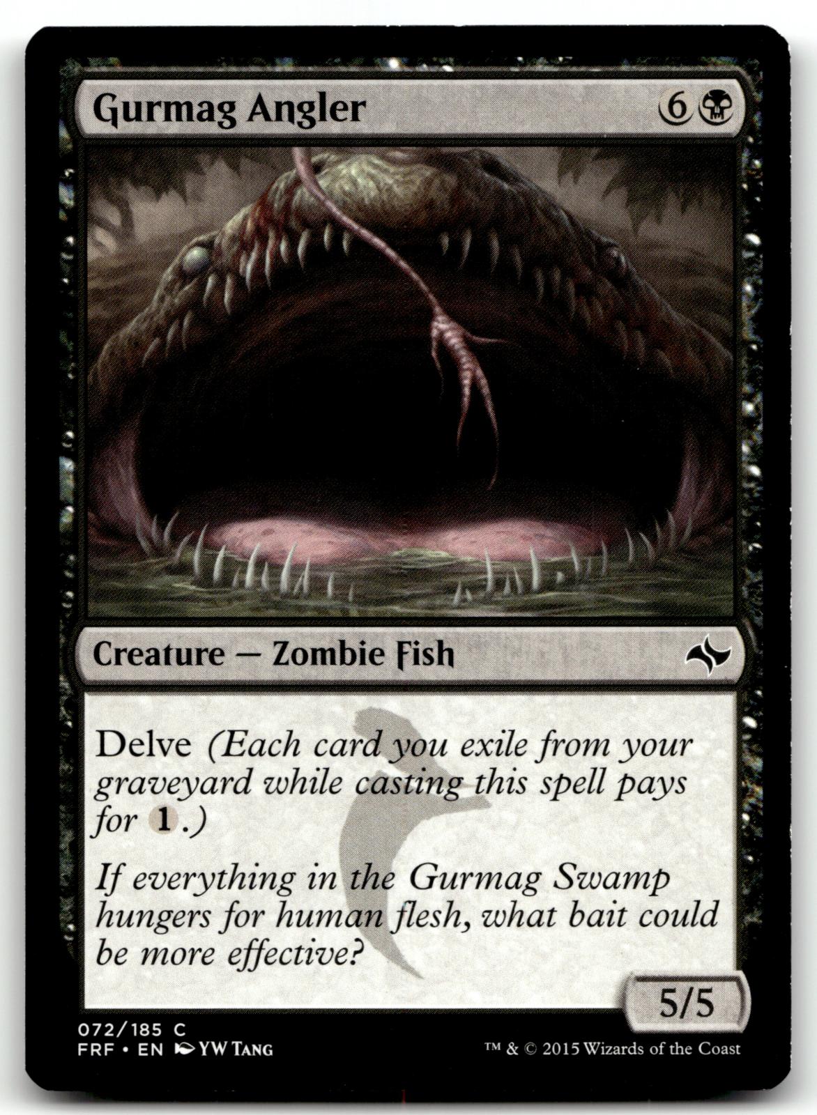 Gurmag Angler 72 Common Fate Reforged Magic: The Gathering Near Mint